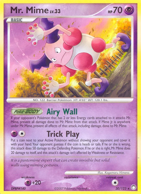 Mr. Mime · Mysterious Treasures