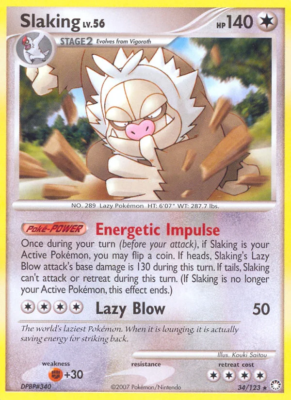 Slaking · Mysterious Treasures