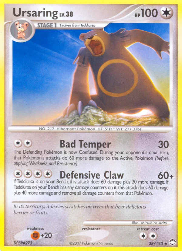 Ursaring · Mysterious Treasures