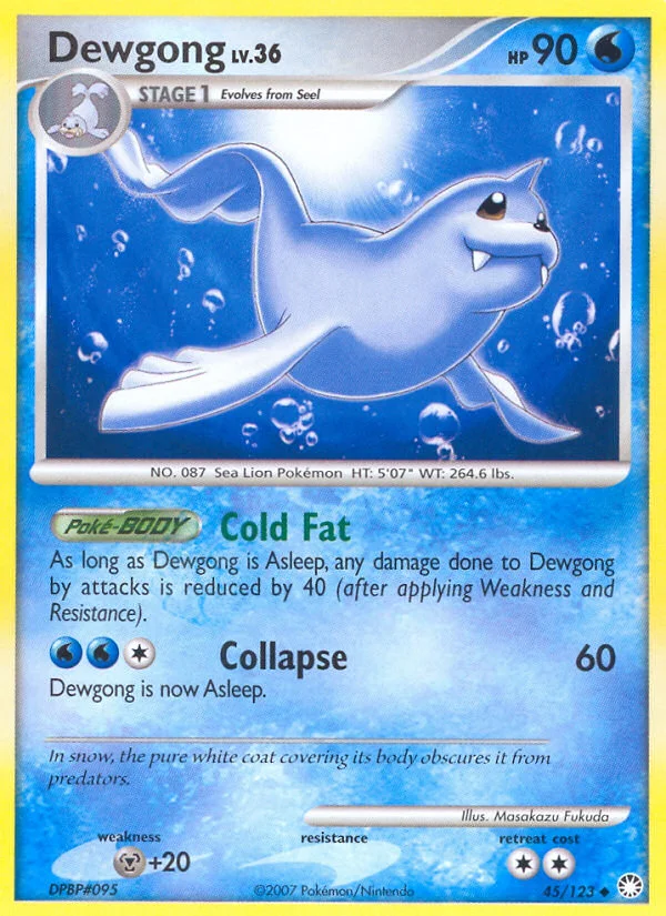 Dewgong · Mysterious Treasures