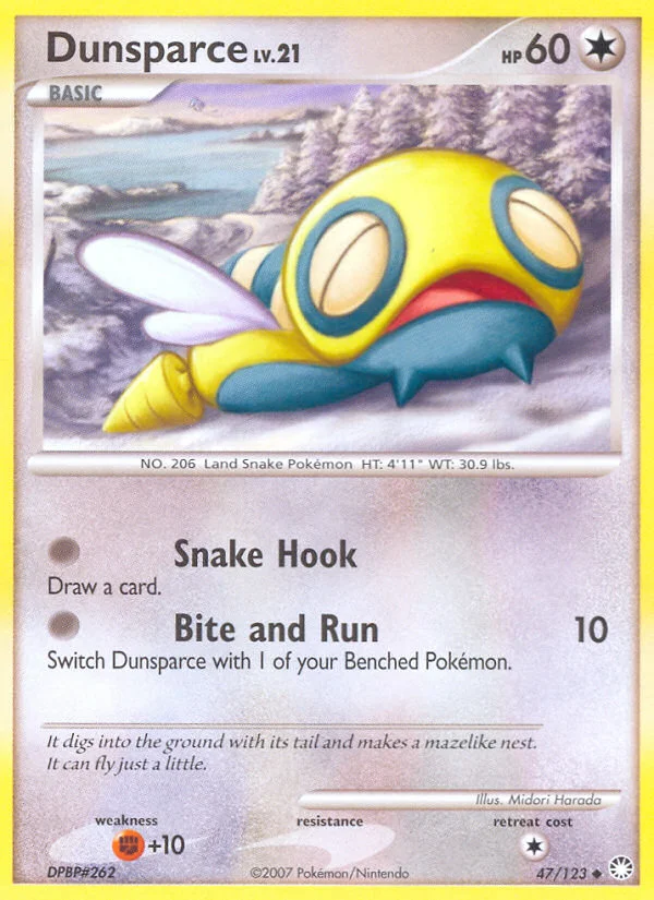 Dunsparce · Mysterious Treasures