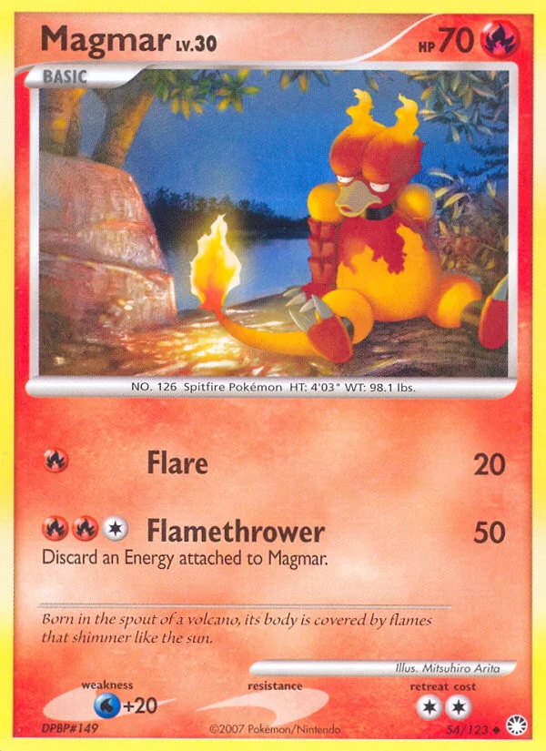 Magmar · Mysterious Treasures