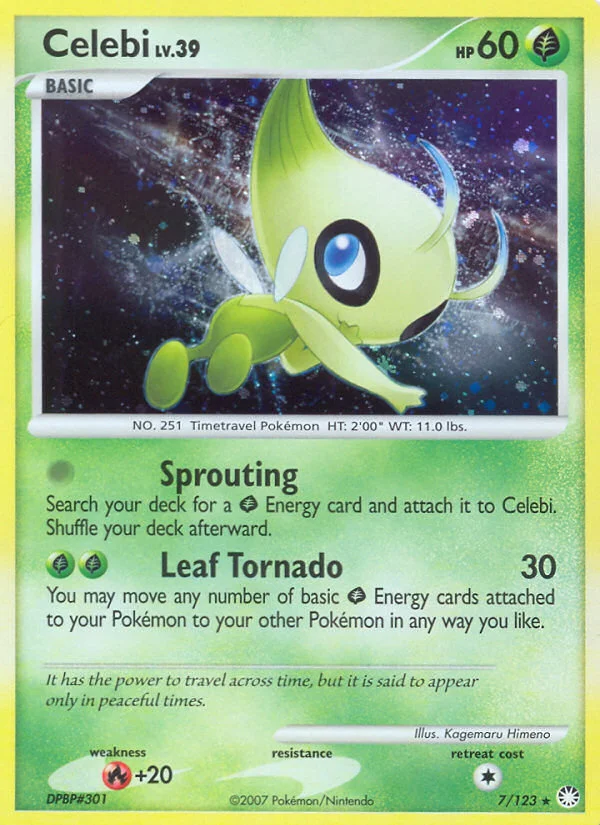 Celebi · Mysterious Treasures