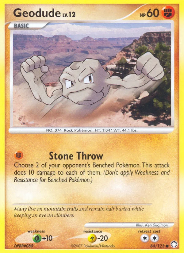 Geodude · Mysterious Treasures