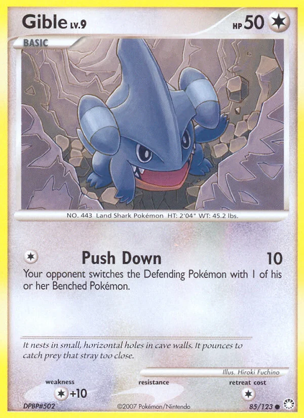 Gible · Mysterious Treasures