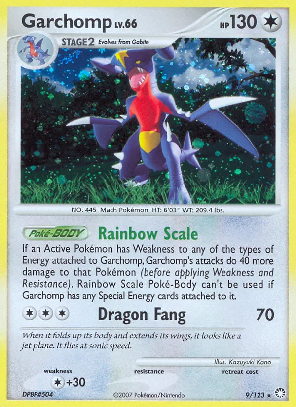 Garchomp · Mysterious Treasures