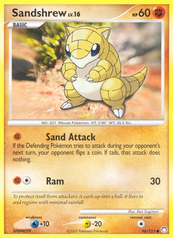 Sandshrew · Mysterious Treasures