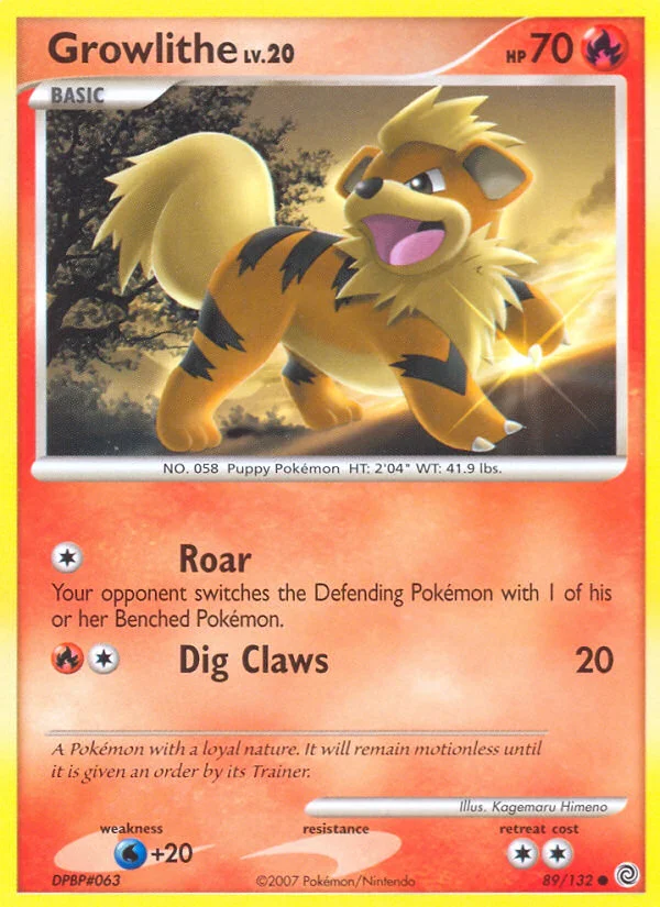 Growlithe · Secret Wonders