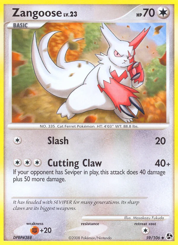 Zangoose · Great Encounters