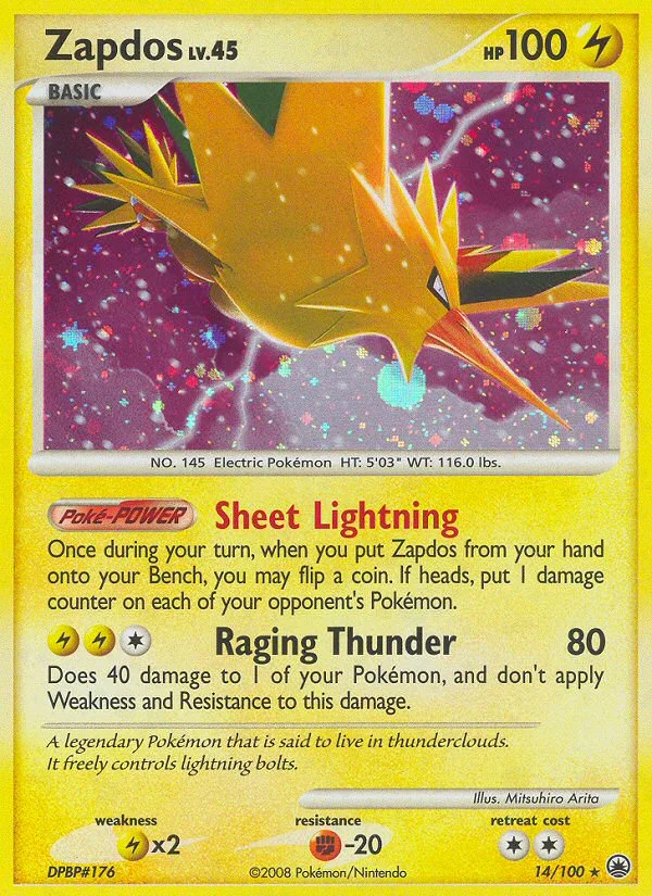 Zapdos · Majestic Dawn