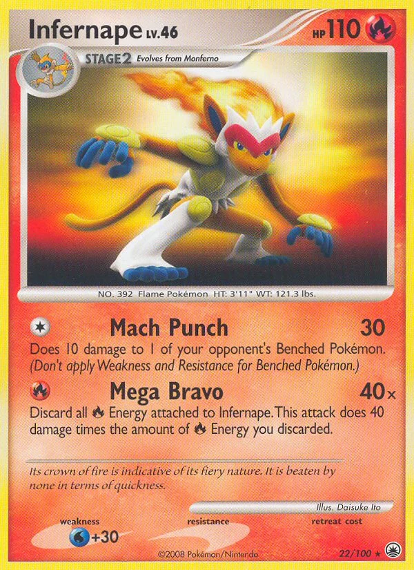 Infernape · Majestic Dawn