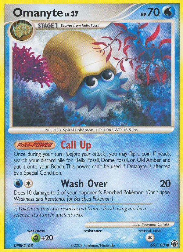 Omanyte · Majestic Dawn