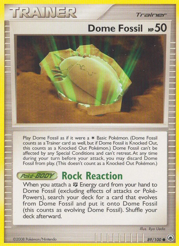 Dome Fossil · Majestic Dawn