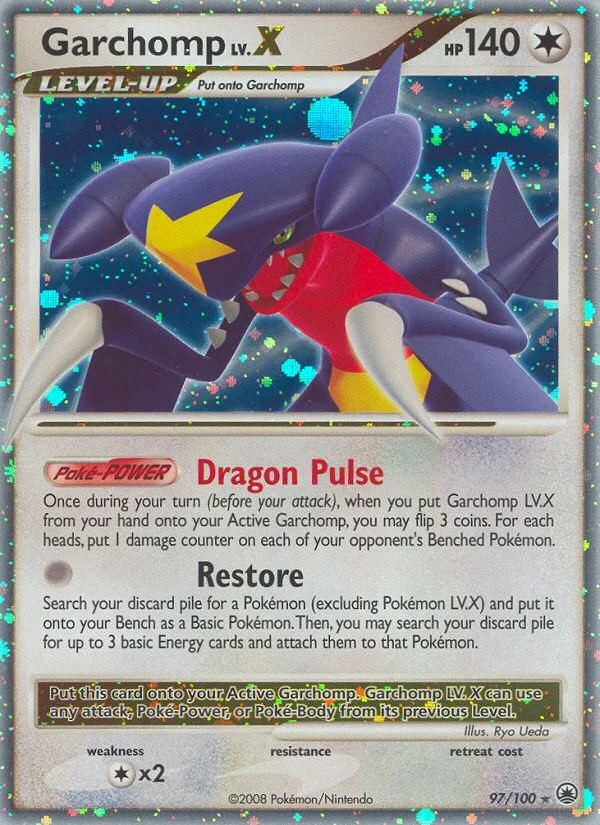Garchomp LV.X · Majestic Dawn