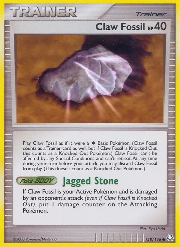 Claw Fossil · Legends Awakened