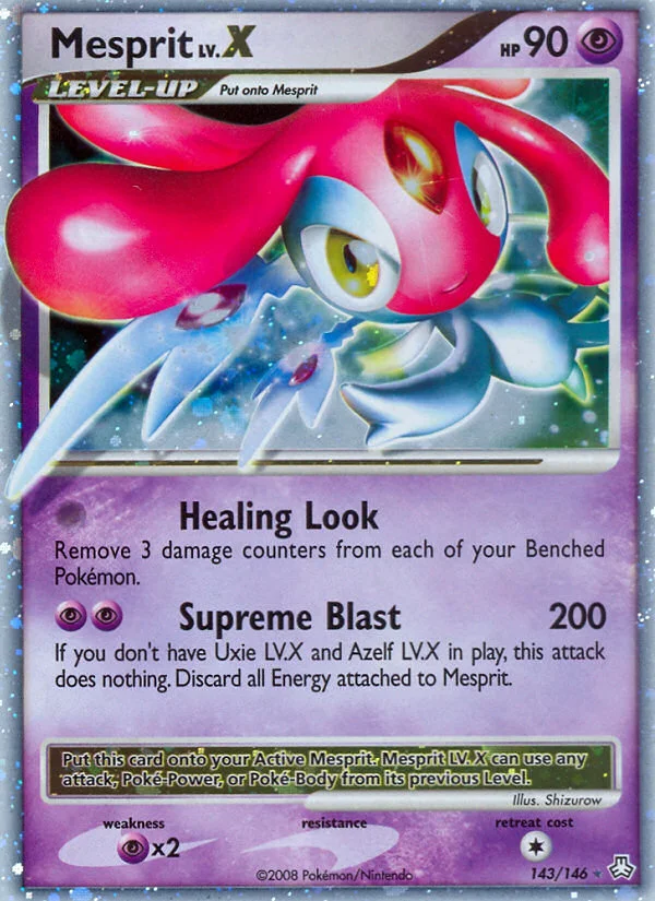 Mesprit LV.X · Legends Awakened