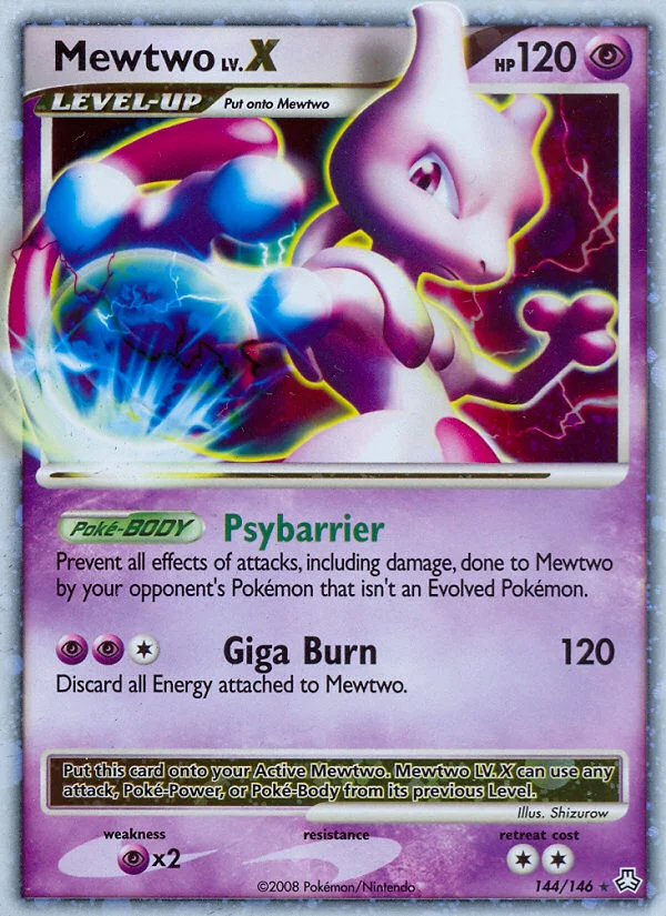 Mewtwo LV.X · Legends Awakened