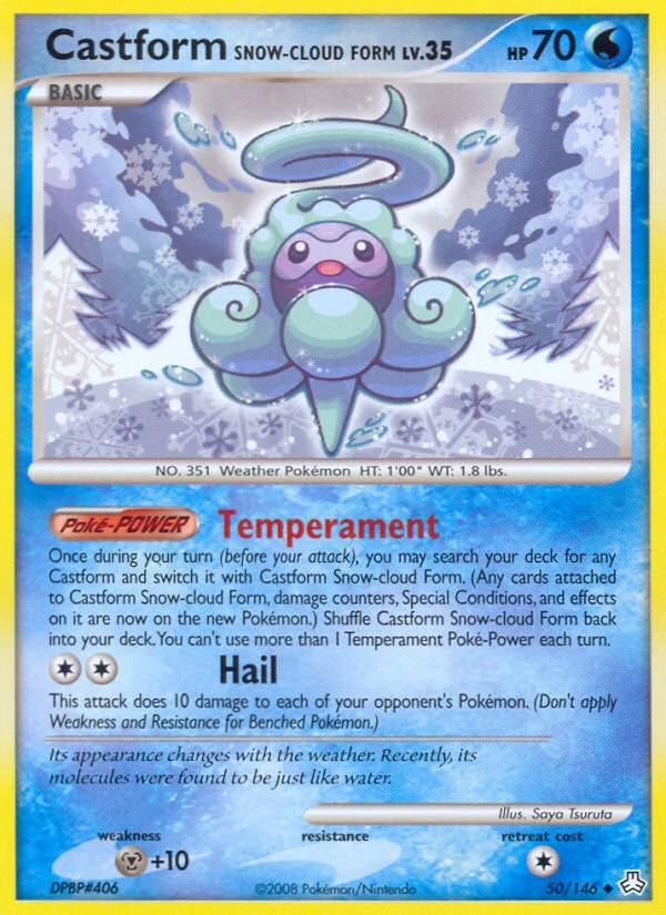 Castform Snow-Cloud Form · Legends Awakened