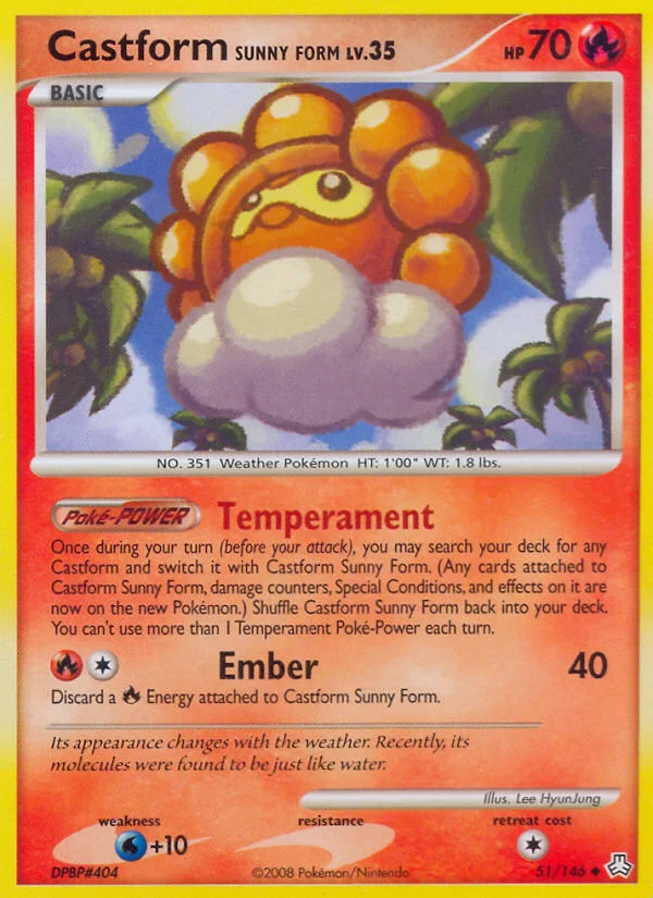 Castform Sunny Form · Legends Awakened