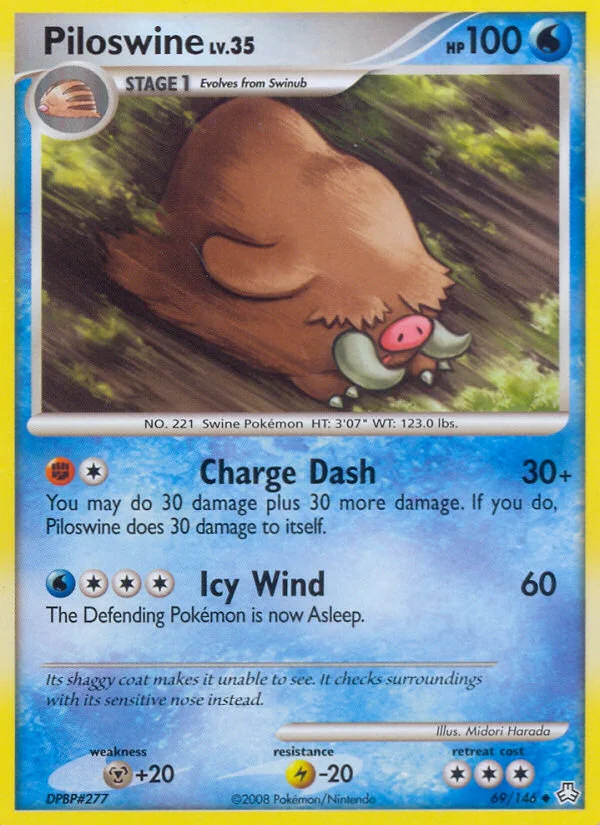 Piloswine · Legends Awakened
