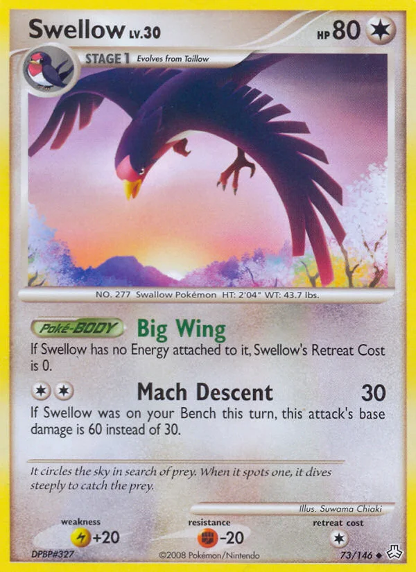 Swellow · Legends Awakened