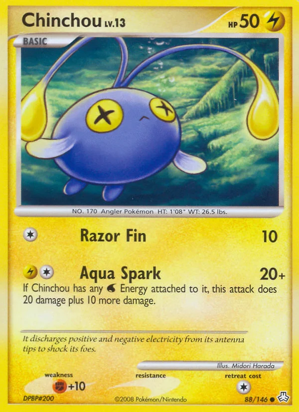 Chinchou · Legends Awakened