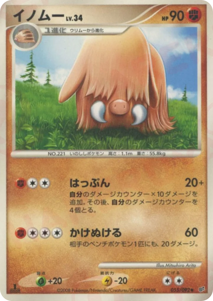 Piloswine · Intense Fight in the Destroyed Sky