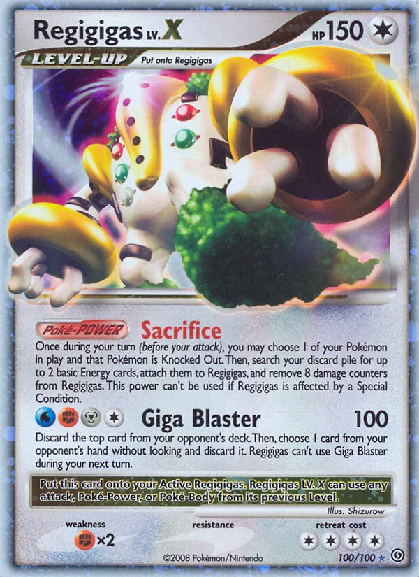 Regigigas LV.X · Stormfront