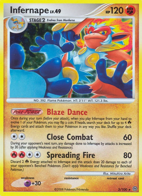 Infernape · Stormfront