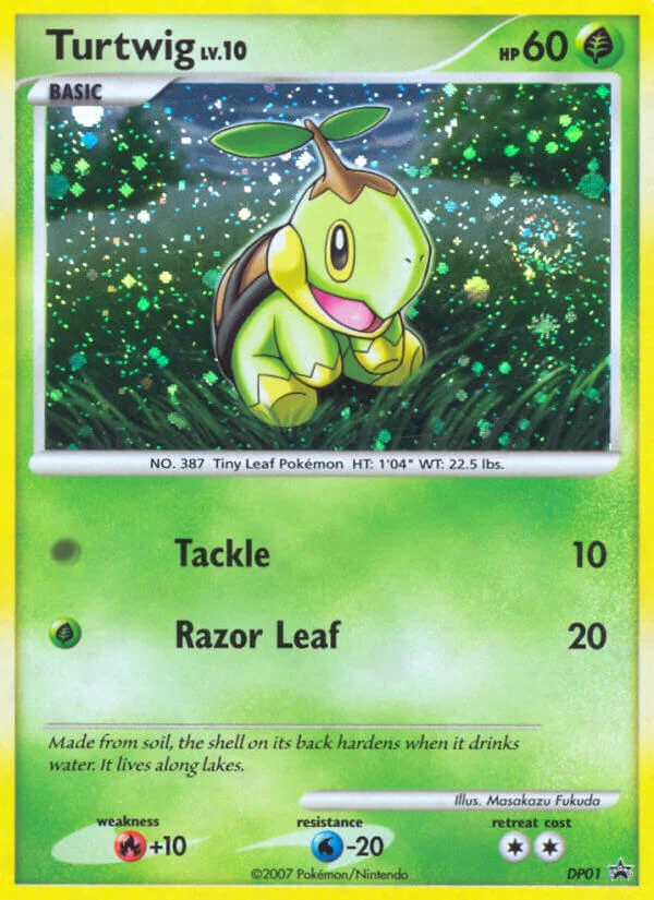 Turtwig · DP Black Star Promos
