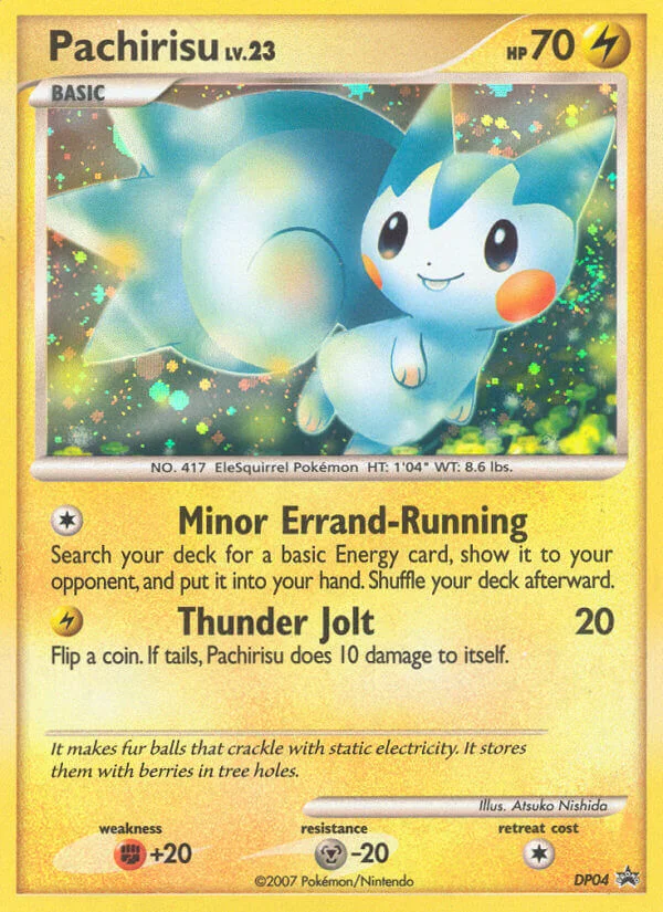 Pachirisu · DP Black Star Promos