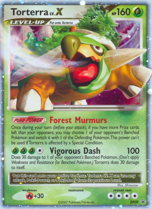 Torterra LV.X · DP Black Star Promos