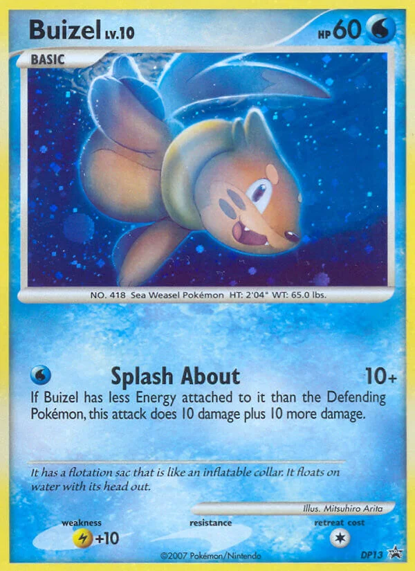 Buizel · DP Black Star Promos