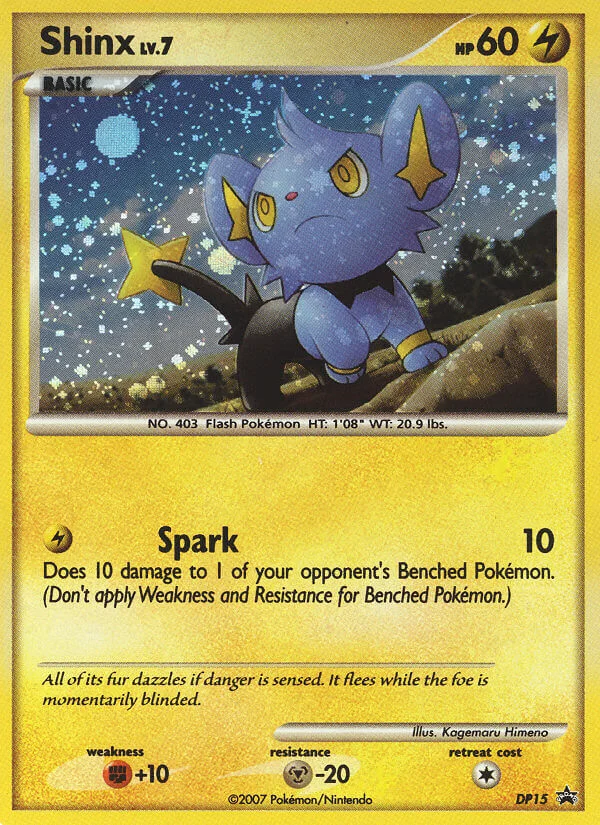 Shinx · DP Black Star Promos