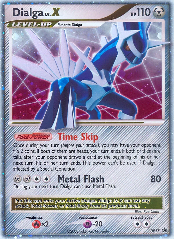 Dialga LV.X · DP Black Star Promos