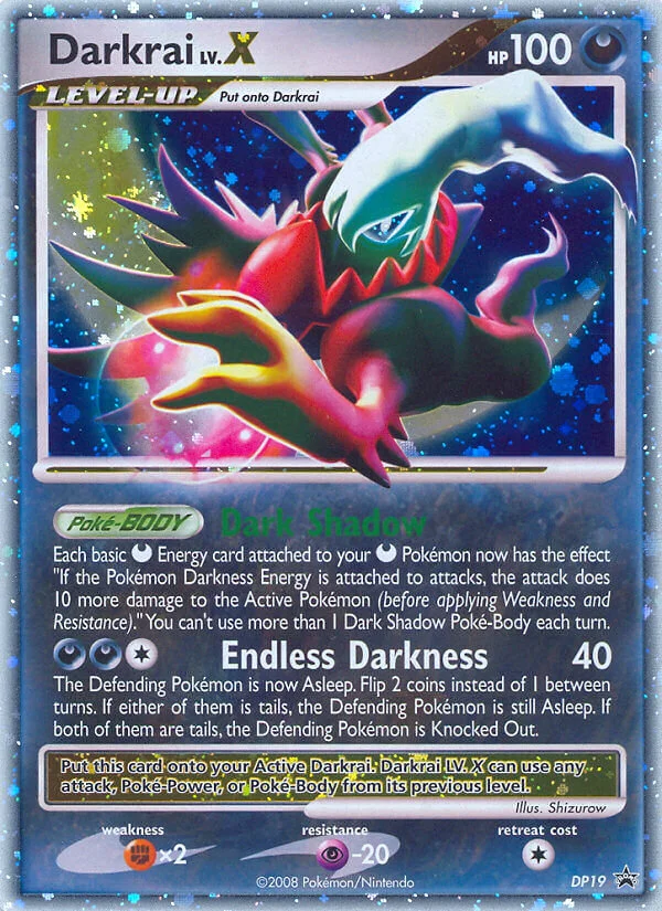 Darkrai LV.X · DP Black Star Promos