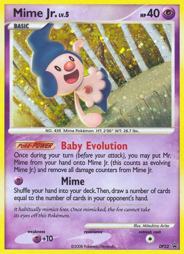 Mime Jr. · DP Black Star Promos