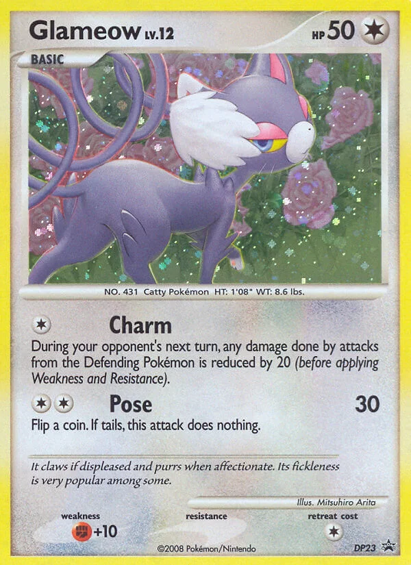 Glameow · DP Black Star Promos