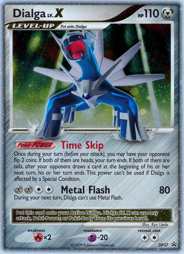 Dialga LV.X · DP Black Star Promos