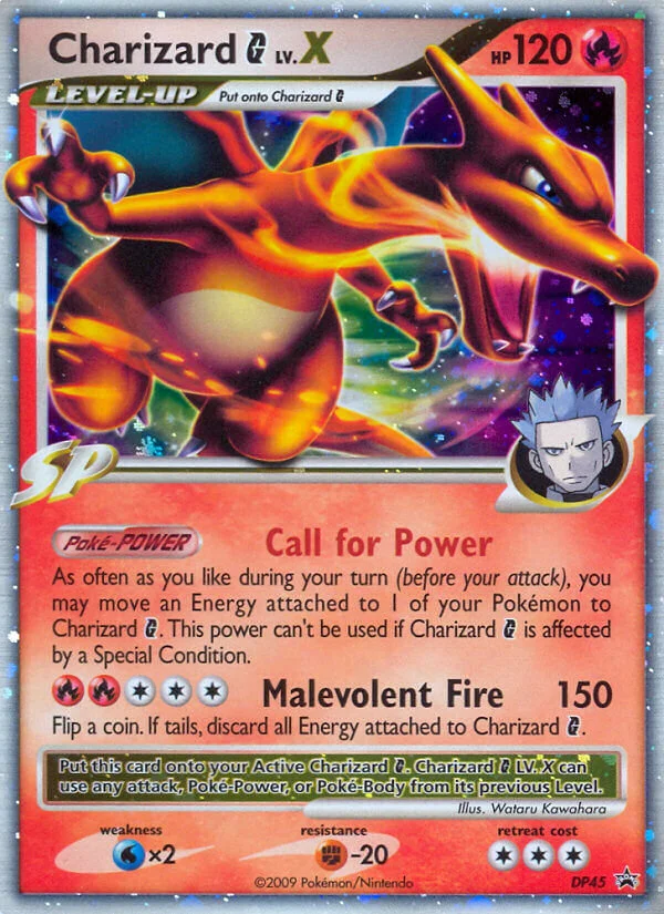Charizard G LV.X · DP Black Star Promos