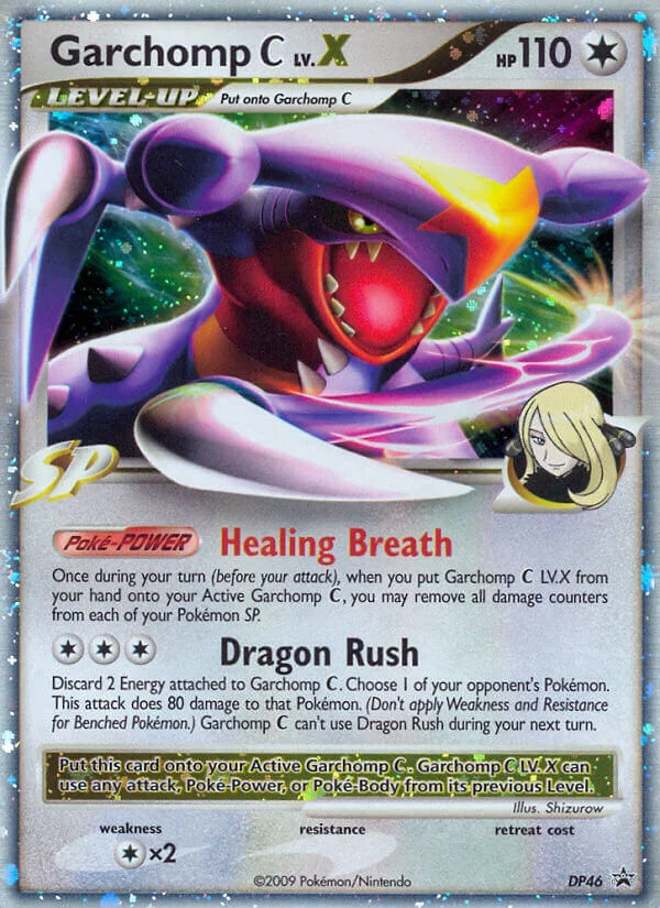 Garchomp C LV.X · DP Black Star Promos
