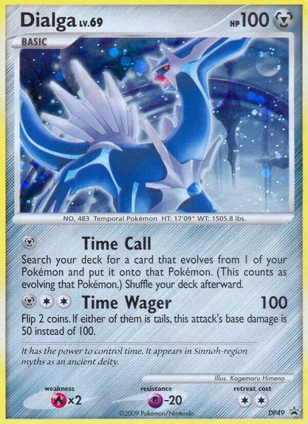 Dialga · DP Black Star Promos