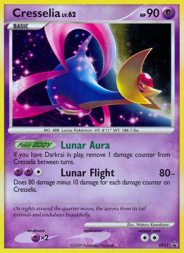 Cresselia · DP Black Star Promos