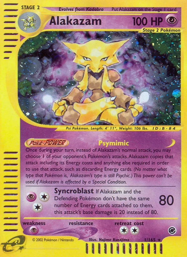 Alakazam · Expedition Base Set