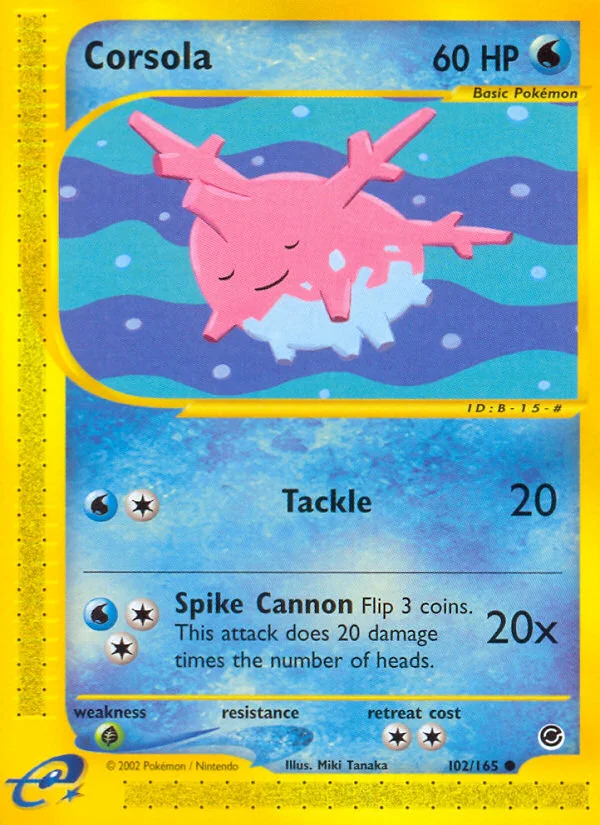 Corsola · Expedition Base Set