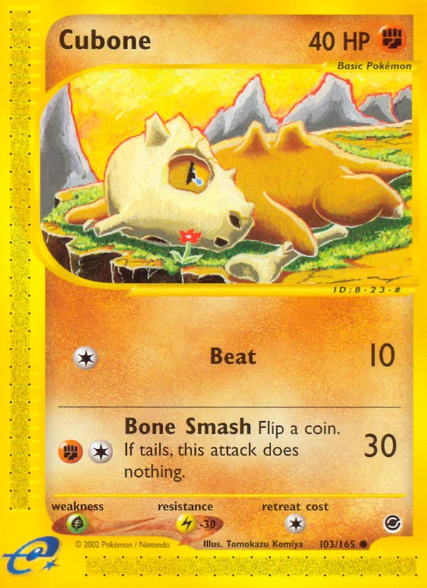 Cubone · Expedition Base Set