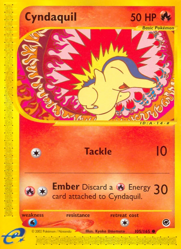 Cyndaquil · Expedition Base Set