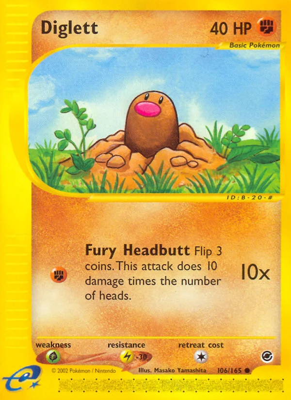 Diglett · Expedition Base Set