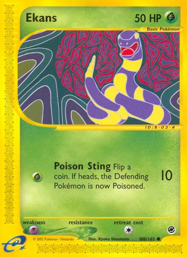 Ekans · Expedition Base Set
