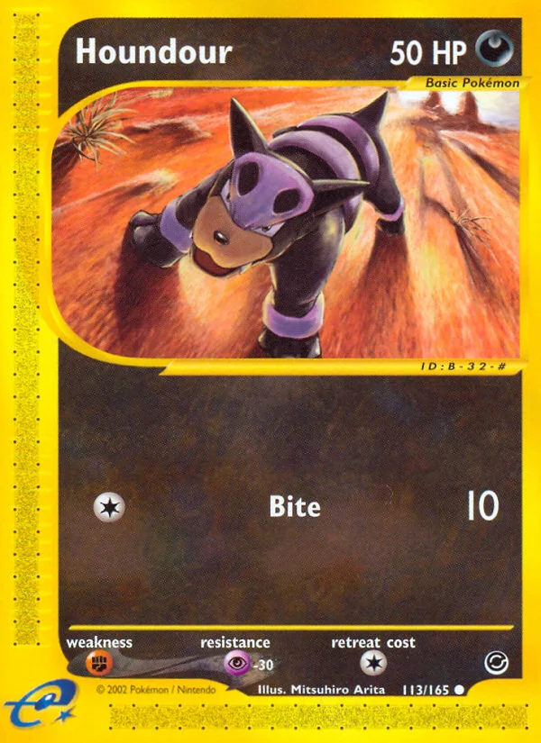 Houndour · Expedition Base Set